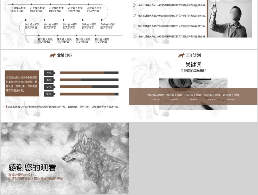 狼性销售/管理岗位竞聘PPT模板第5张