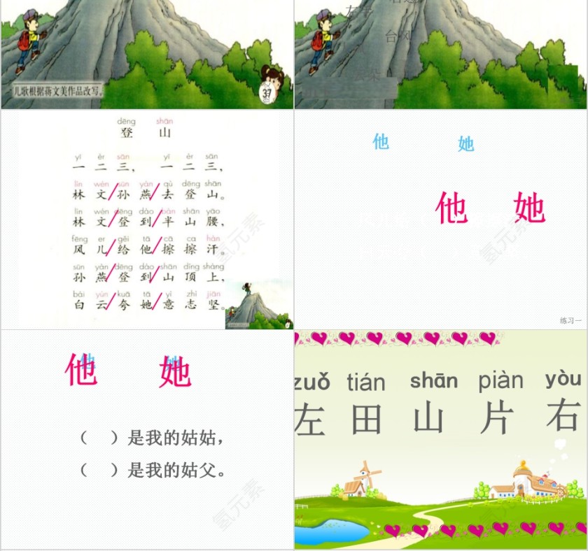 小学生汉语文拼音PPT课件 第4张