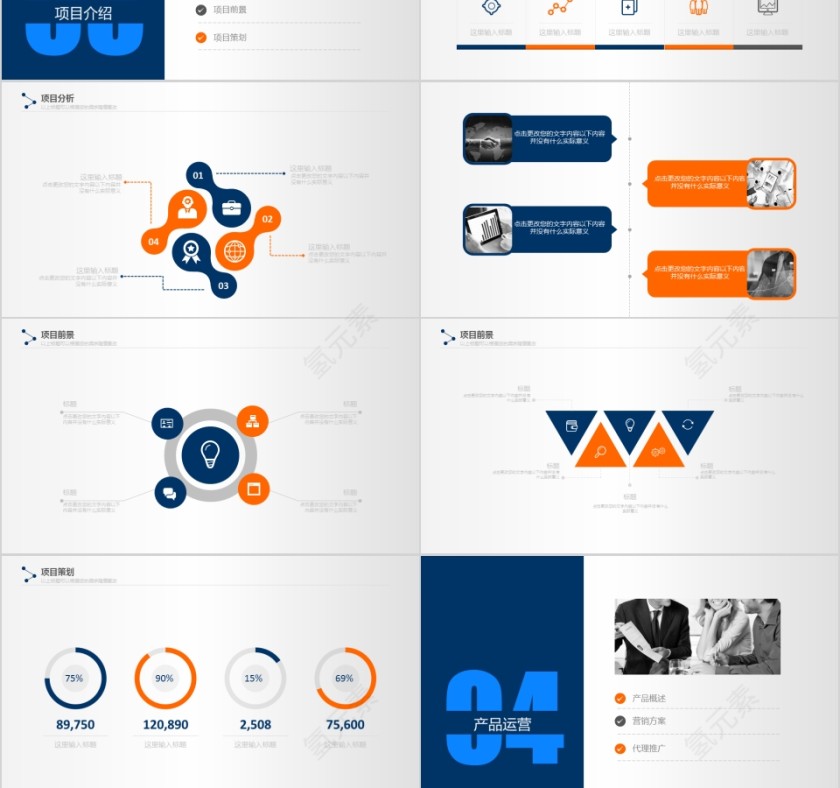 20xx年简约商业项目计划书模版第3张
