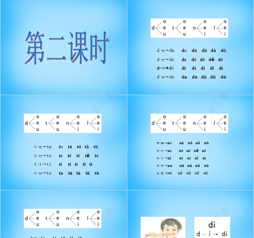 小学生汉语文拼音PPT课件 第3张