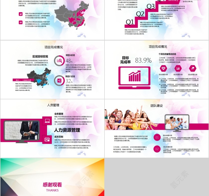 2019岗位述职竞聘汇报PPT模板第5张