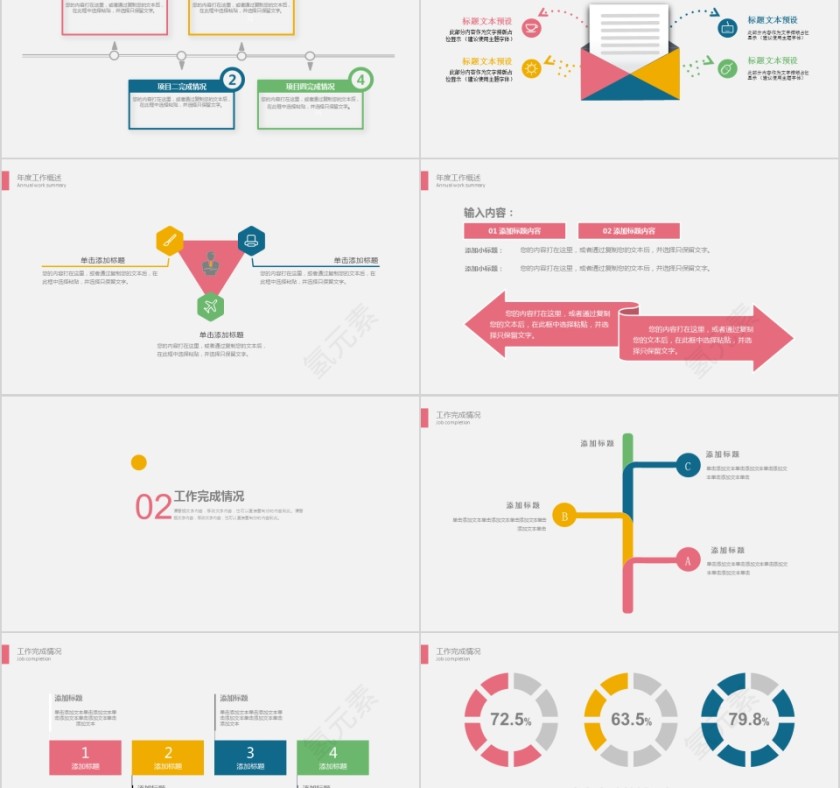 财务总结报告ppt商务总结第2张