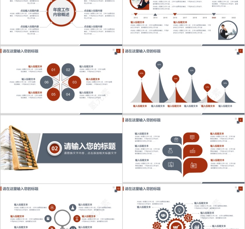 财务金融工作汇报PPT第2张