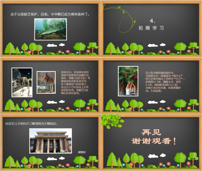 小学语文课件PPT模板 读书分享教师说课老师讲课古诗寓言公开课第4张