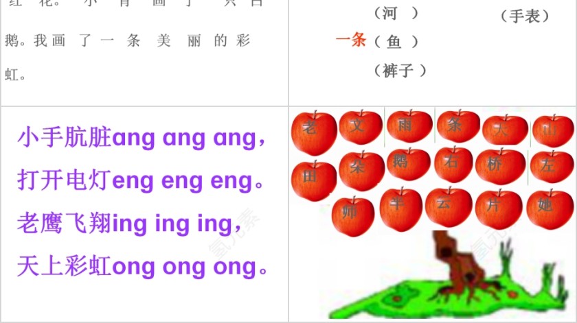 小学生汉语文拼音PPT课件 第6张