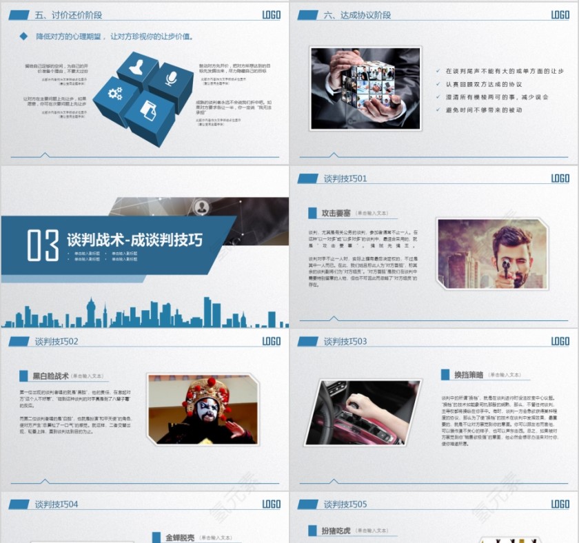 企业商务谈判六个阶段技巧培训PPT课件第4张