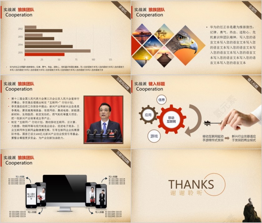 狼性团队企业文化建设培训演讲PPT第4张