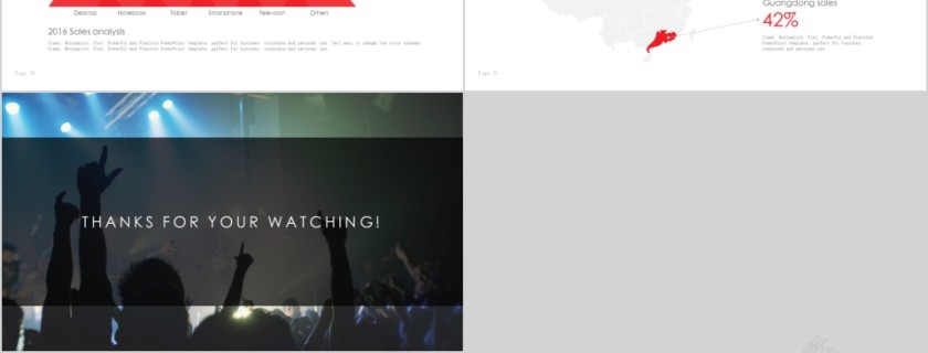 商务欧美ppt模板简约2019高端大气 商业工作汇报时尚极简风素材第6张