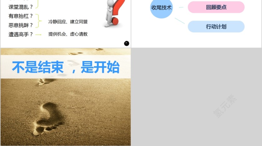 简约清新内训师培训PPT课件 第8张