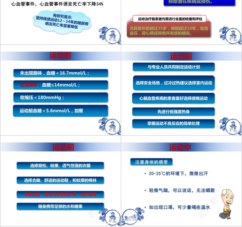 大气简约糖尿病与减肥ppt模板第6张