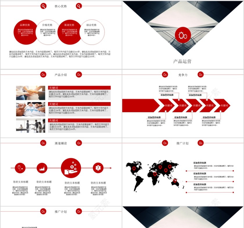 简约大气商务项目划书ppt模版第4张