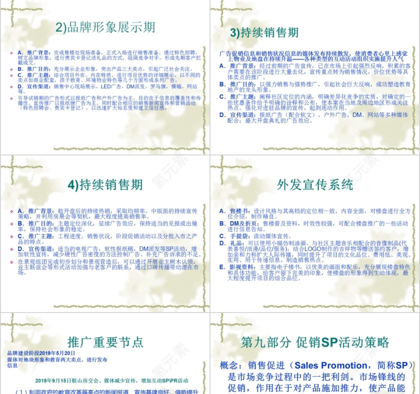 房地产项目品牌策略及推广方案PPT第11张