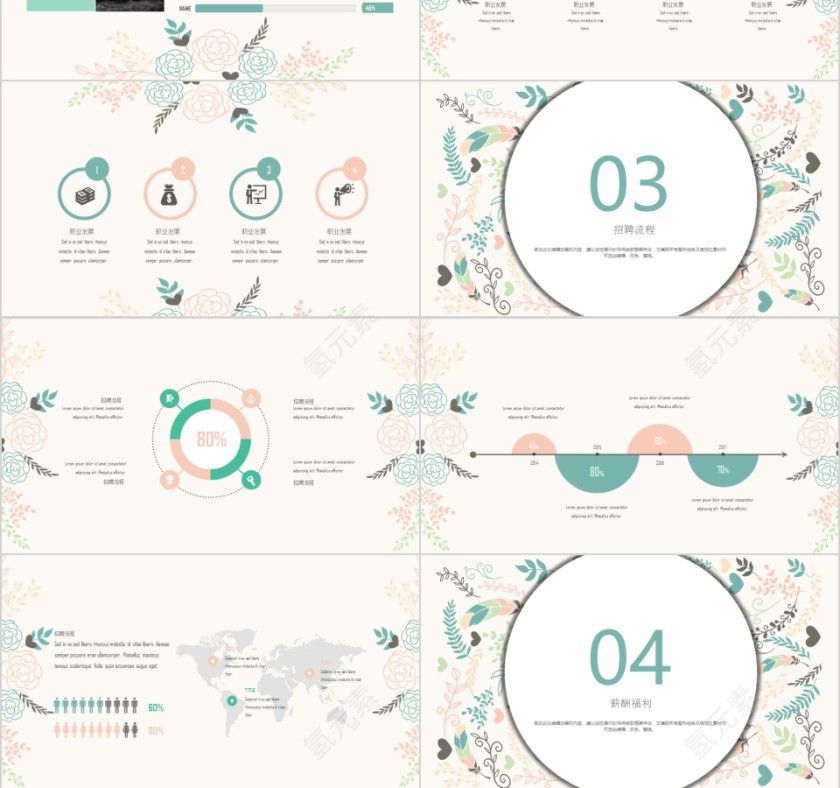 2019校园招聘会PPT第3张