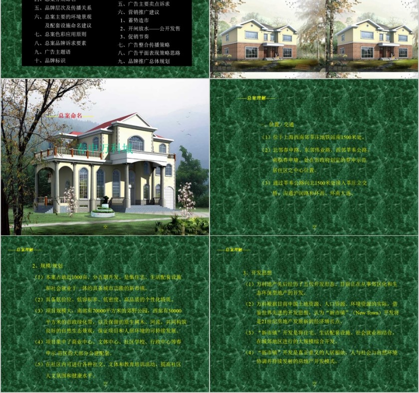 房地产总体策划案PPT第2张