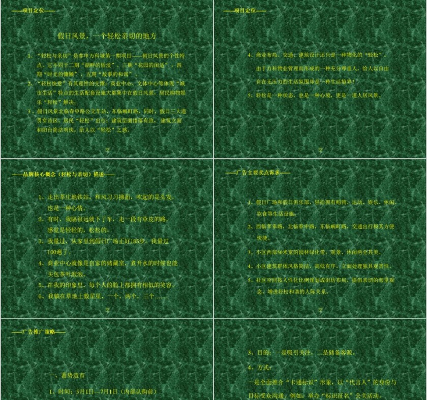 房地产总体策划案PPT第7张