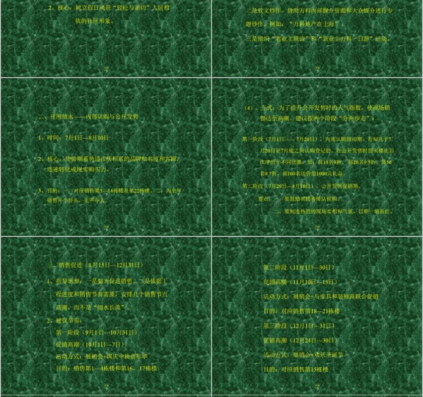 房地产总体策划案PPT第8张