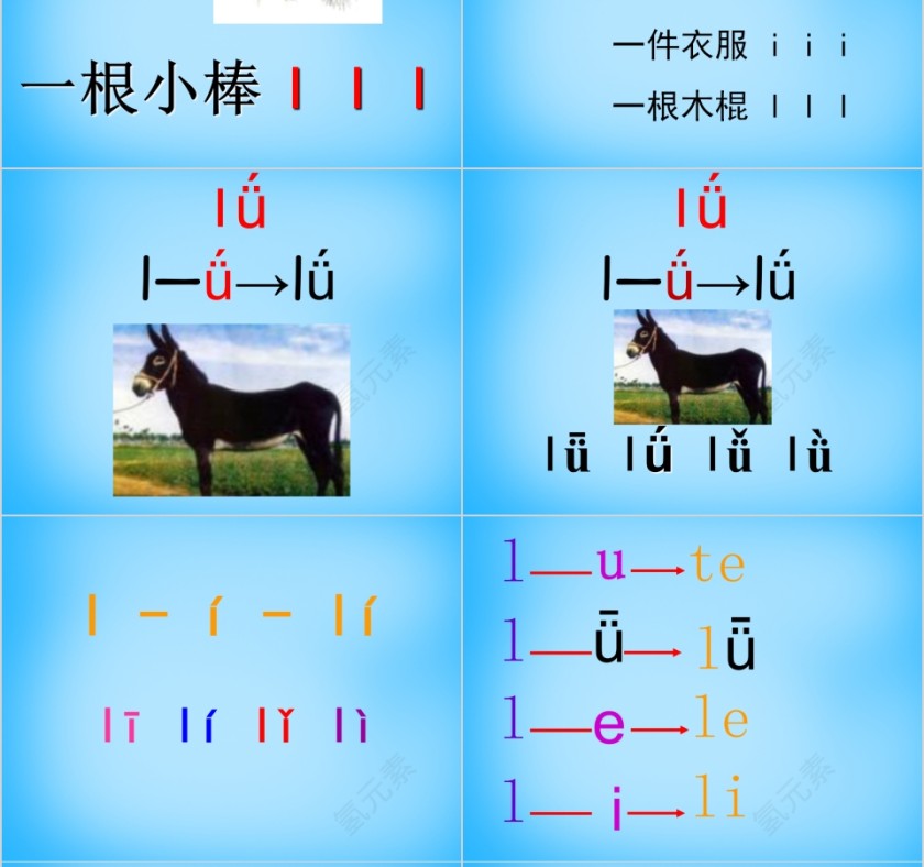 小学生汉语文拼音PPT课件 第10张