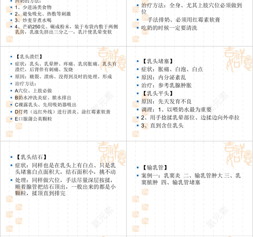 高级催乳师培训课ppt模板第8张