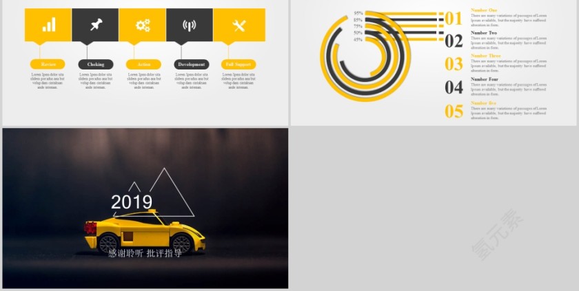 2019汽车行业工作述职报告PPT第5张