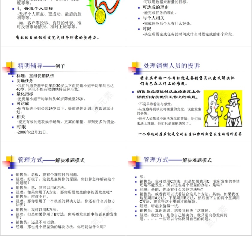 狼性销售团队管理培训PPT模板第4张