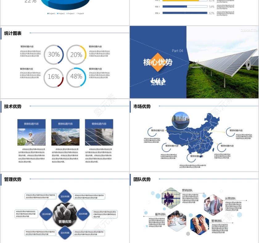 新能源ppt模板 新能源介绍第6张