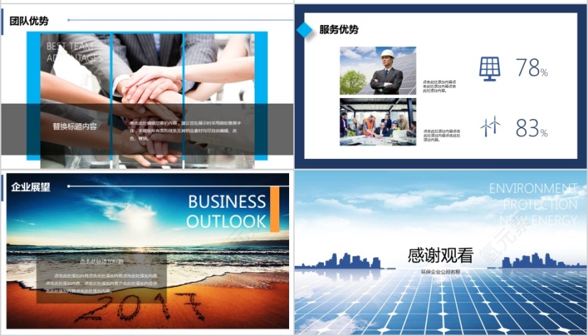 新能源ppt模板 新能源介绍第7张