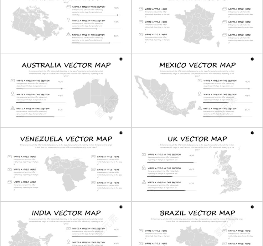 欧美极简PPT商务汇报产品推介通用ppt模板第14张
