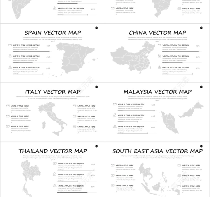 欧美极简PPT商务汇报产品推介通用ppt模板第15张