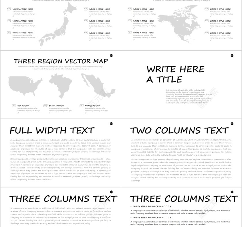欧美极简PPT商务汇报产品推介通用ppt模板第17张