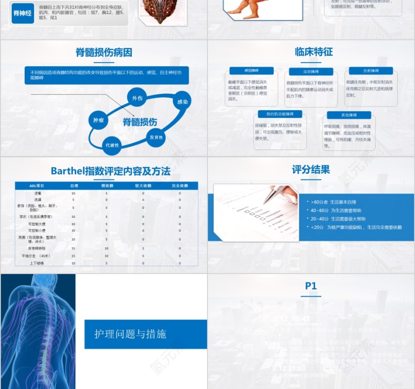 脊髓损伤知识护理查房指导wps幻灯片第3张