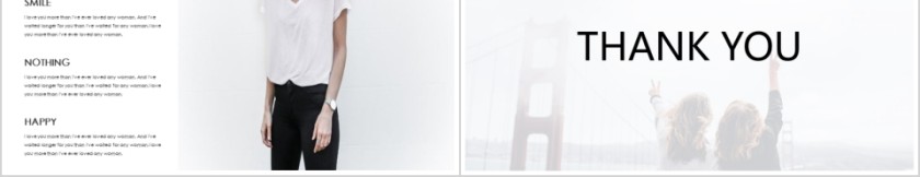 商务欧美ppt模板简约2019高端大气 商业工作汇报时尚极简风素材第5张