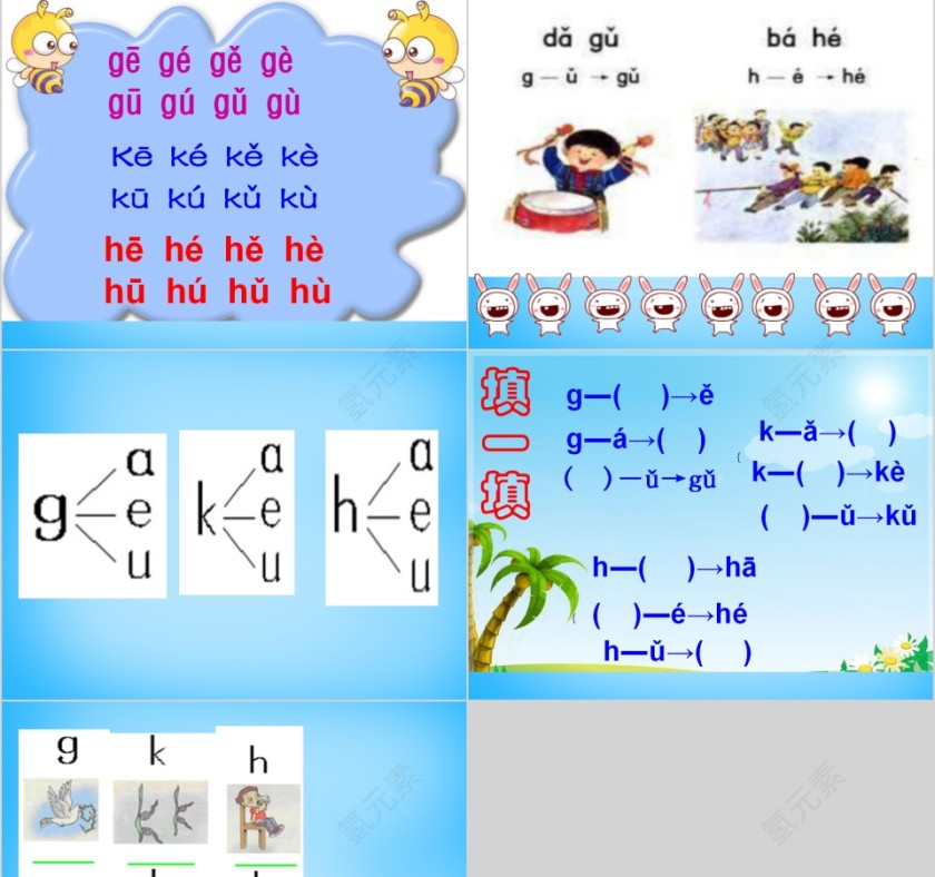 小学生汉语文拼音PPT课件 第3张