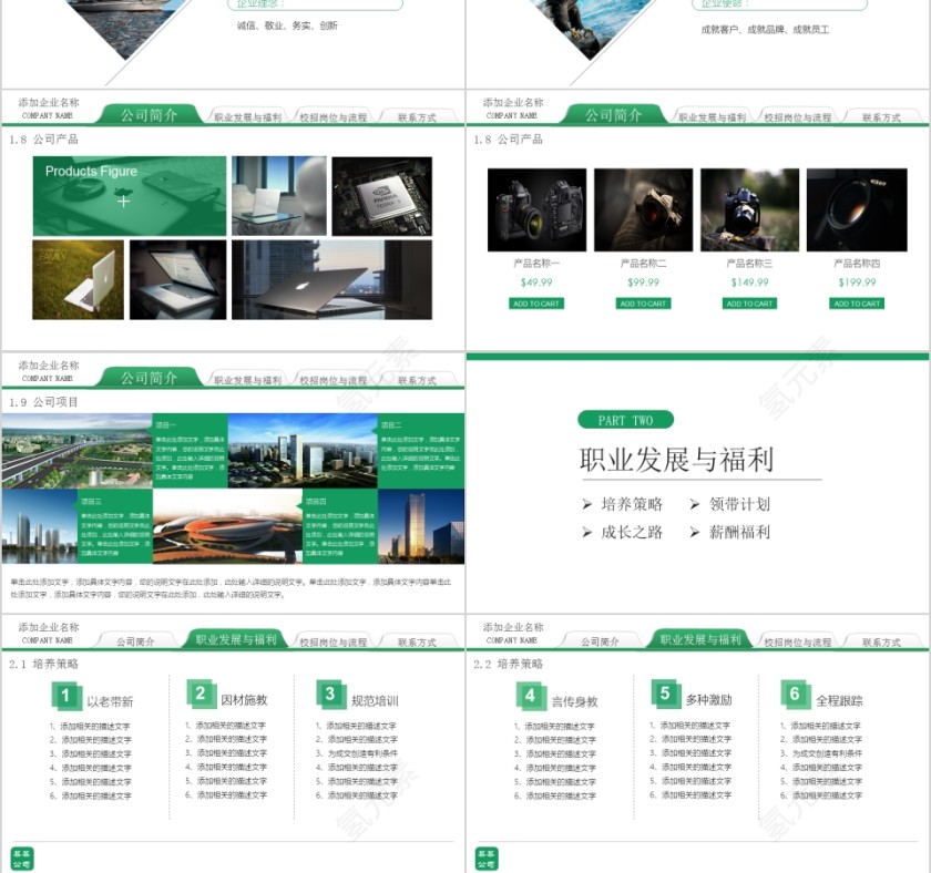 校园招聘会PPT第3张