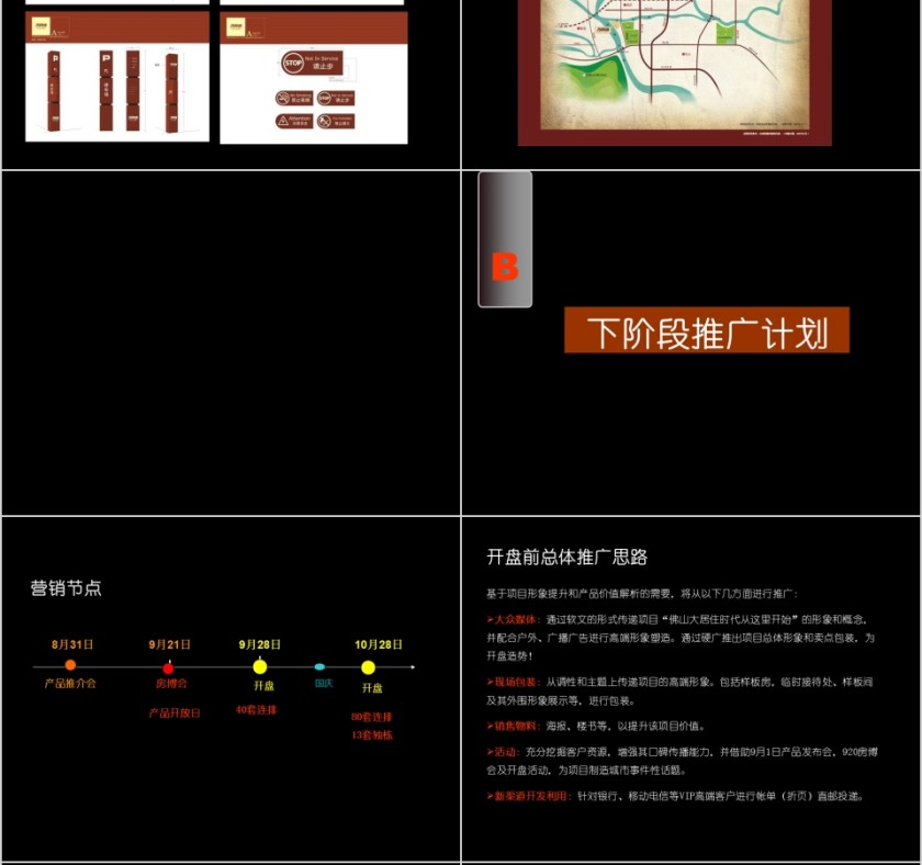 高端大气房地产公司周例会PPT模板第6张
