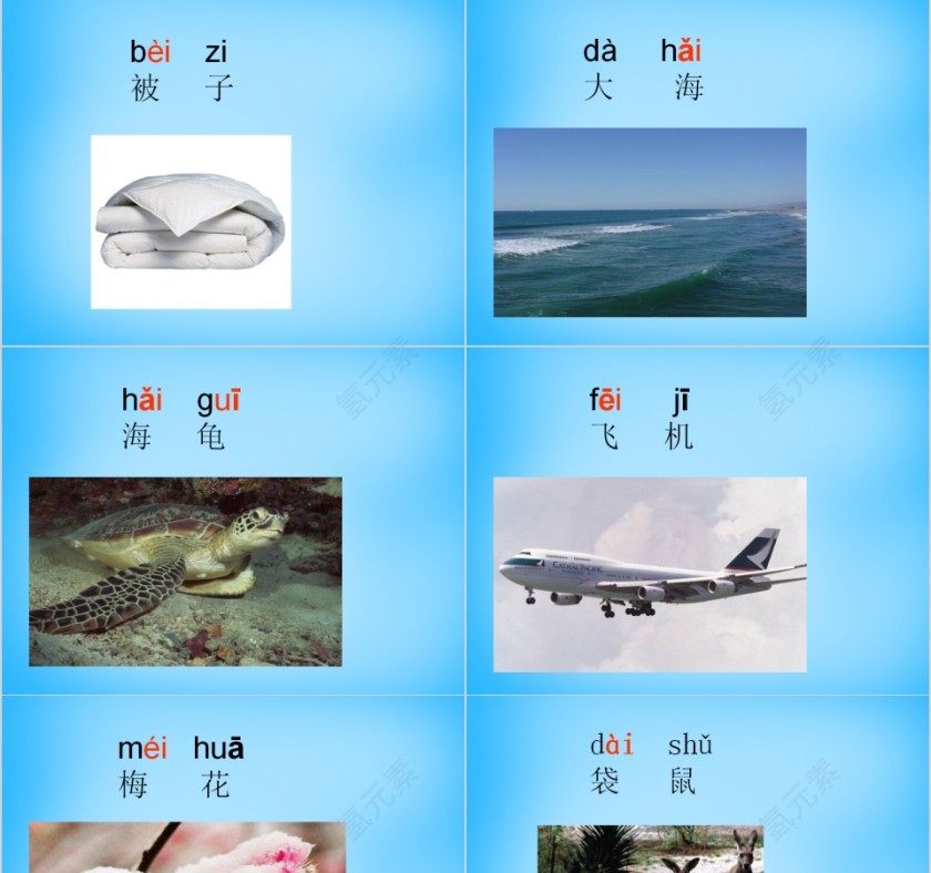 小学生汉语文拼音PPT课件 第7张