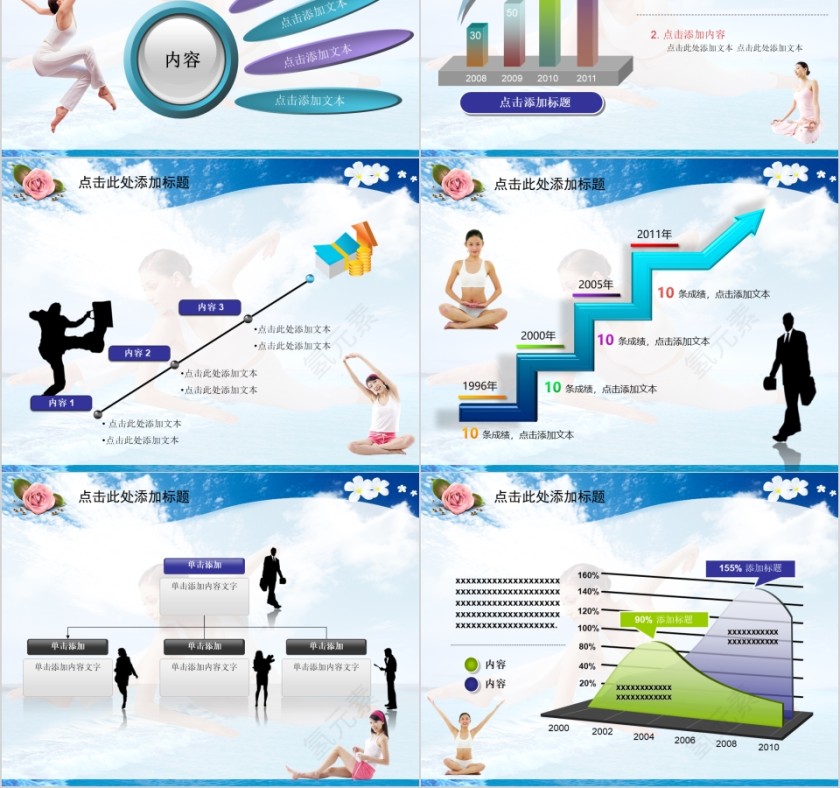 蓝色简约美容美体瘦身SPA介绍PPT第2张