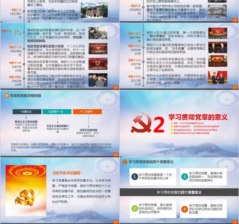 认真学习党章加强党性修养做合格党员第3张