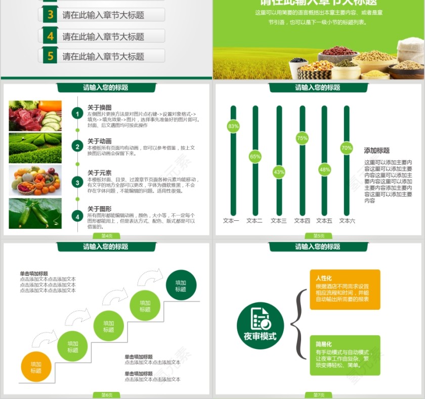 有机农业绿色食品销售方案模板PPT第2张