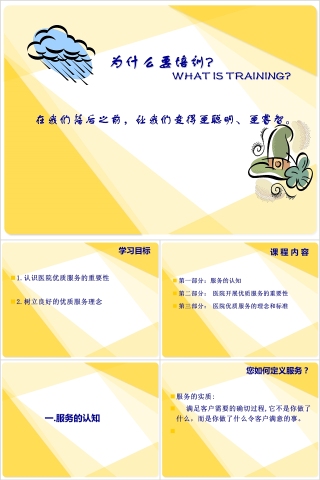 医院优质服务理念分享ppt