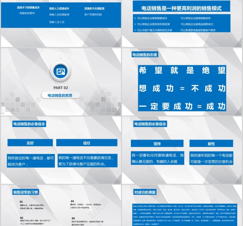 集团公司人力资源讲师电话销售培训PPT第2张