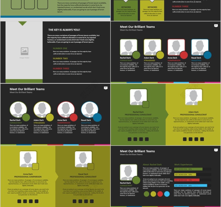 创意欧美精美商业计划书PPT第3张