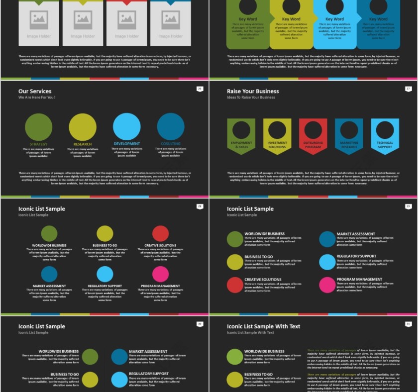 创意欧美精美商业计划书PPT第5张