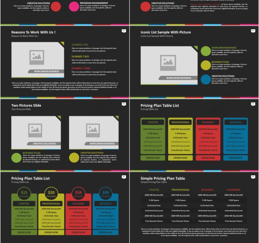 创意欧美精美商业计划书PPT第6张