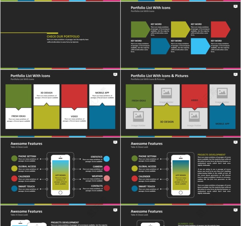 创意欧美精美商业计划书PPT第7张