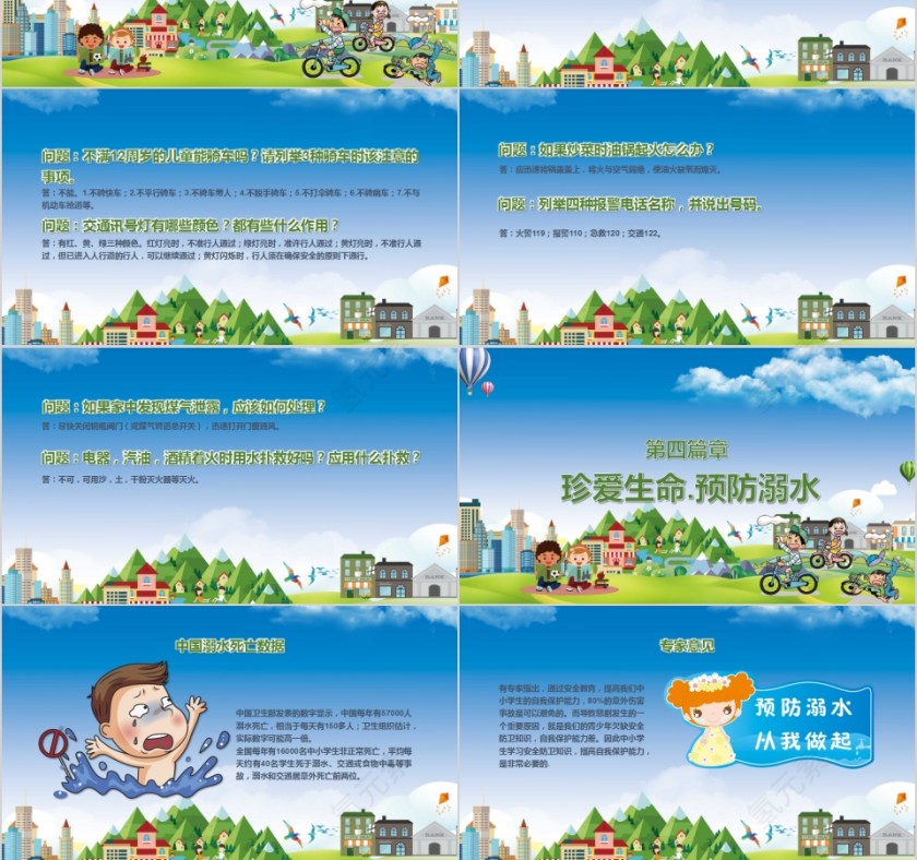 增强安全意识和安全法制观念“五一”安全教育主题班会 PPT模板第3张