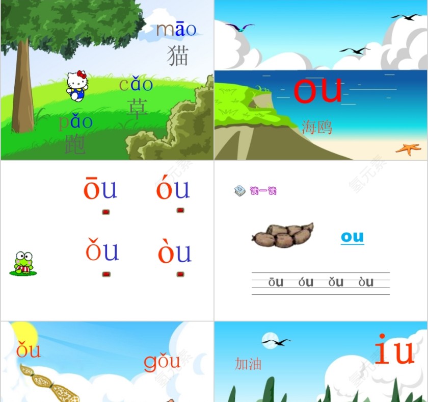 小学生汉语文拼音PPT课件 第3张