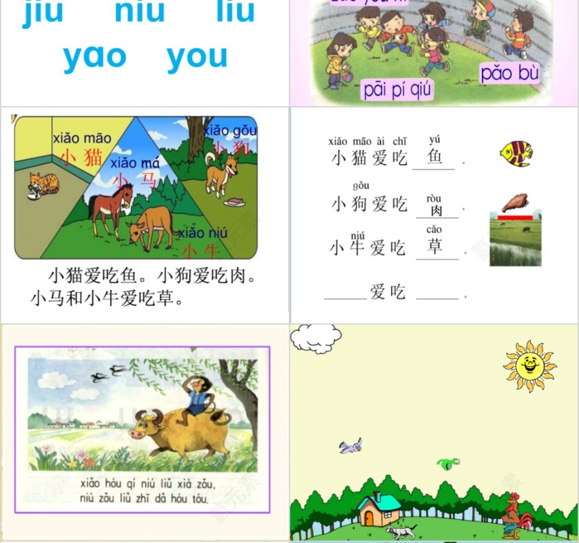 小学生汉语文拼音PPT课件 第6张