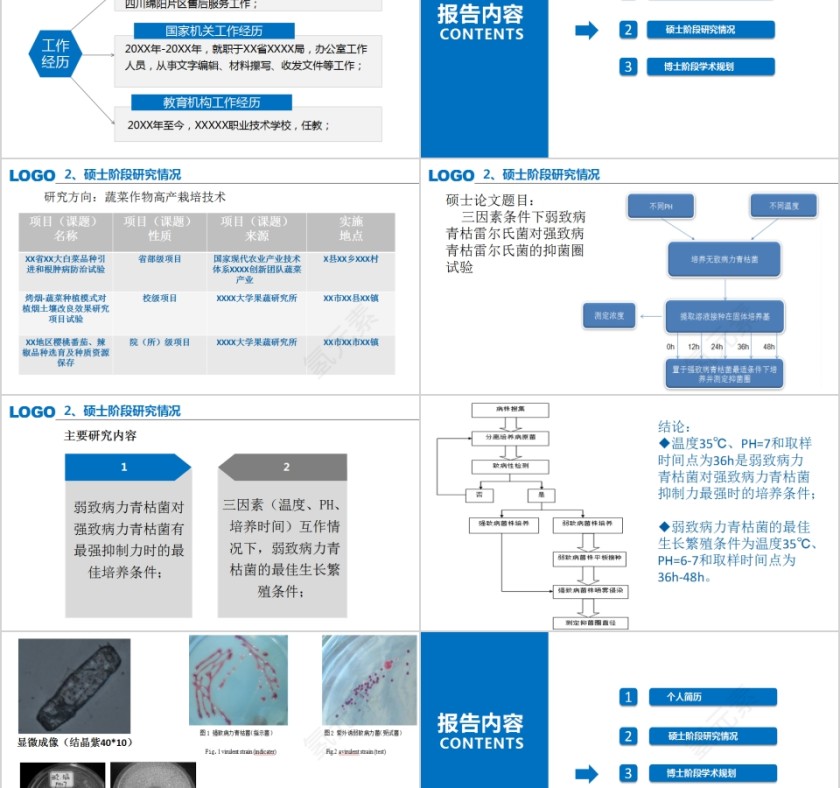 博士入学复试报告阶段研究情况学术规划第2张