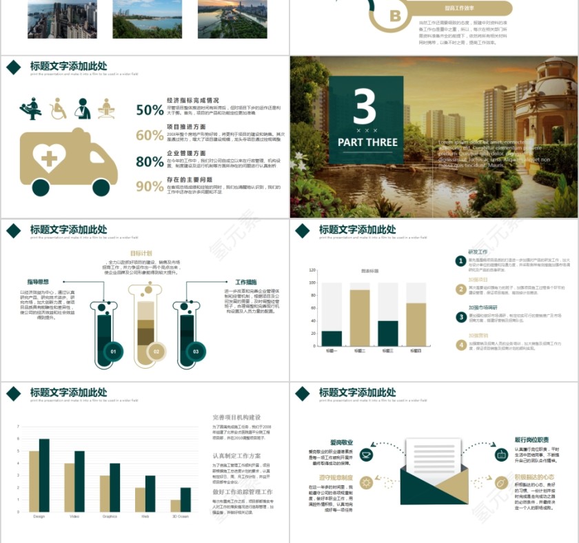 房地产年终汇报PPT第3张