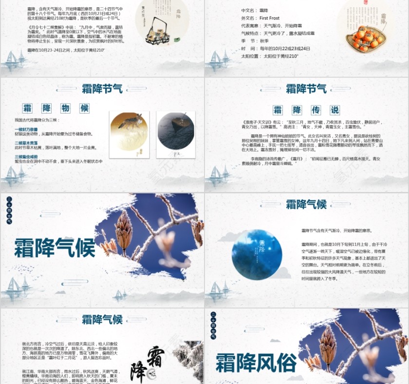 二十四节气之霜降第2张